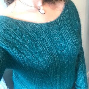Le Maille Sezane Malou Mohair/wool blend Sweater - Size Medium runs large